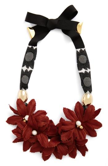 Women's Lizzie Fortunato Samburo Floral Collar Necklace