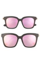 Women's Diff Mommy & Me Bella 2-pack Square Sunglasses - Black/ Pink