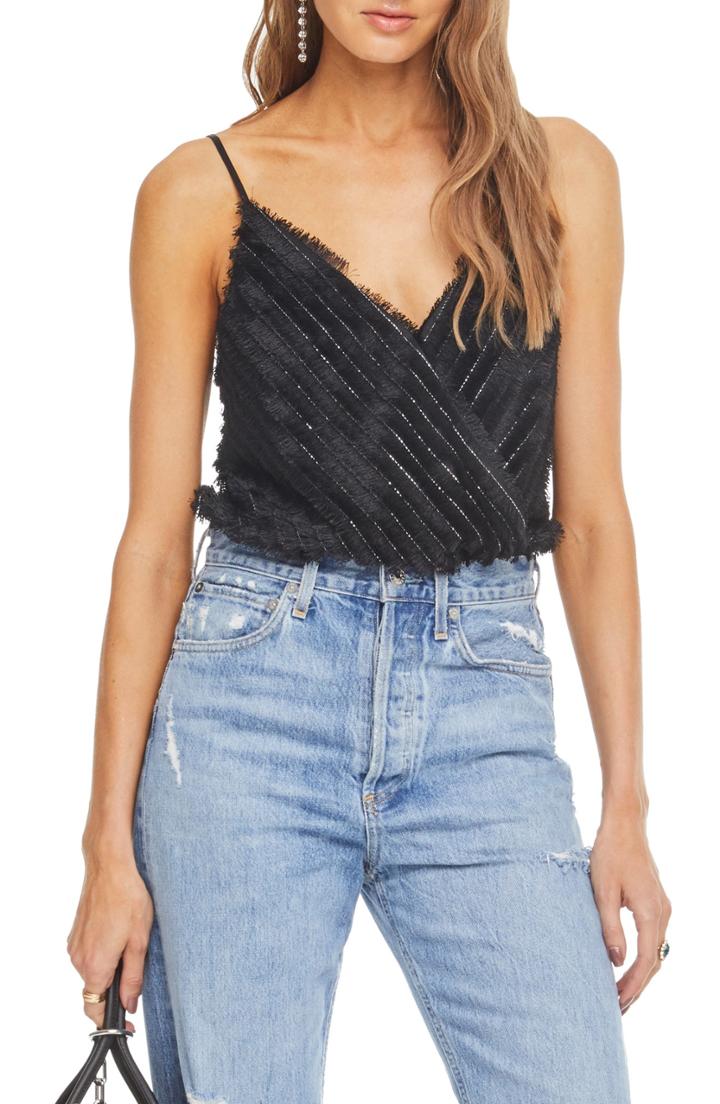 Women's Astr The Label To The Beat Surplice Bodysuit
