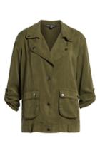Women's Dear John Cross Front Jacket - Green