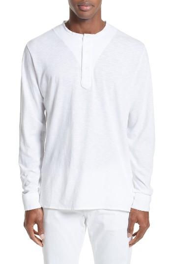 Men's Eidos Napoli Slub Henley Top