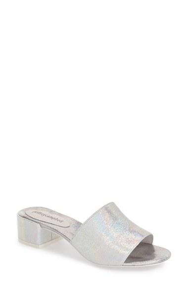 Women's Jeffrey Campbell 'beaton' Slide Sandal M - Black