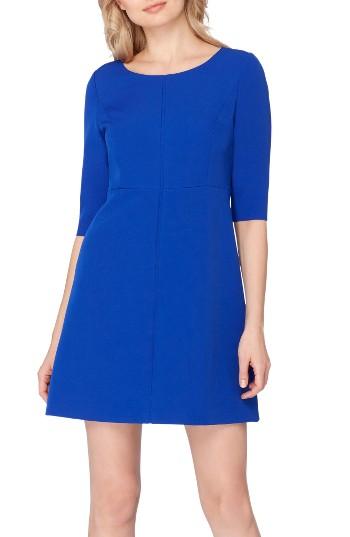 Women's Tahari A-line Dress - Blue