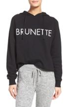 Women's Brunette The Label Brunette Lounge Hoodie - Black
