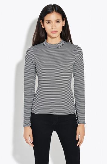 Women's Ayr The Slope Stripe Top - Black