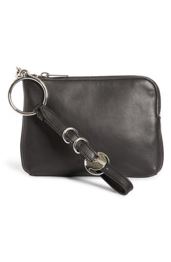 Women's Alexander Wang Small Ace Nappa Leather Wristlet - Black