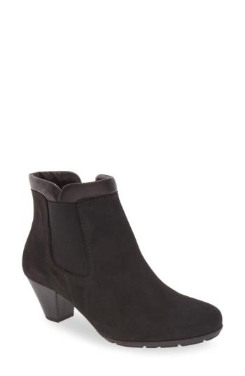 Women's Gabor Chelsea Boot .5 M - Black