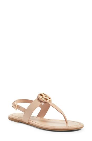 Women's Tory Burch Bryce Sandal M - Beige
