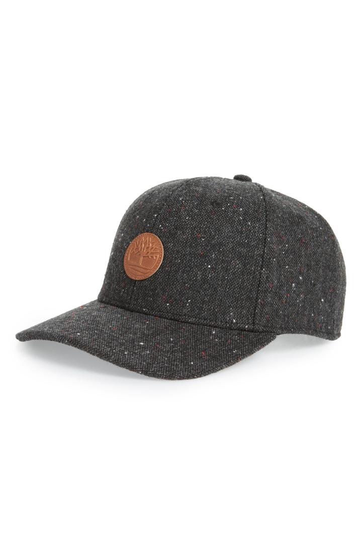 Men's Timberland Tweed Ball Cap - Grey