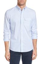 Men's Nordstrom Men's Shop Slim Fit Washed Oxford Sport Shirt