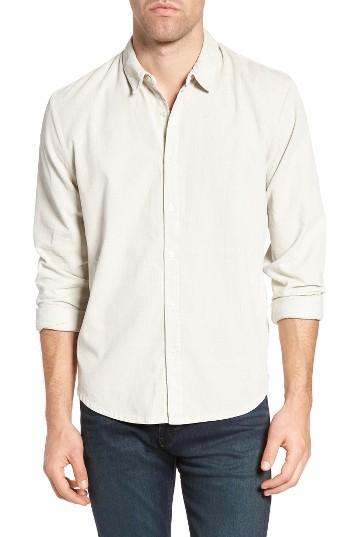 Men's James Perse Corduroy Sport Shirt (m) - White