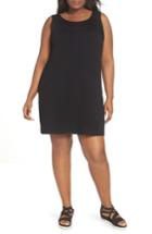 Women's Eileen Fisher Bateau Neck Shift Dress
