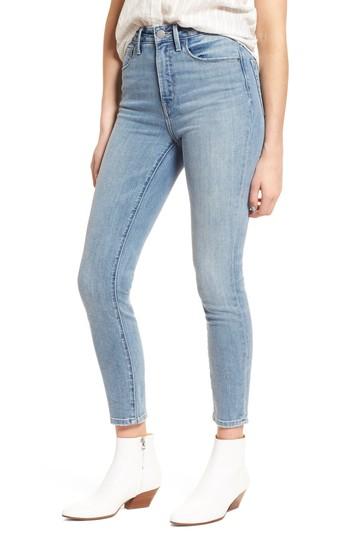 Women's Treasure & Bond Charity High Waist Crop Skinny Jeans - Blue