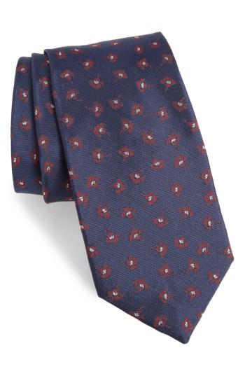 Men's Bonobos Sulya Flower Silk Tie, Size - Blue