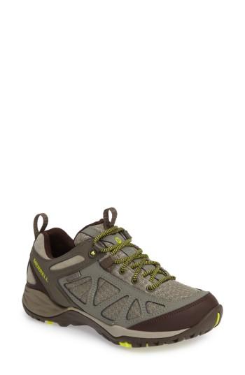 Women's Merrell Siren Sport Q2 Waterproof Sneaker .5 M - Green