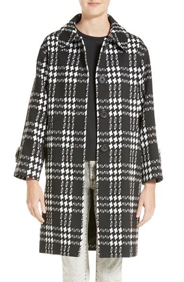 Women's Marc Jacobs Tech Diamond Check Coat