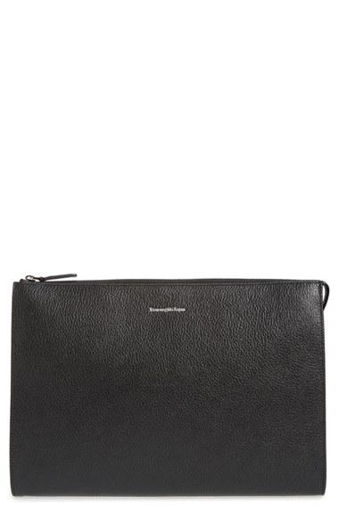 Ermenegildo Zegna Leather Tablet Portfolio -