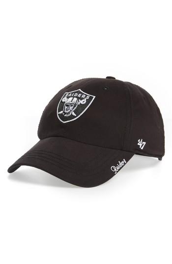 Women's '47 Miata Clean Up Oakland Raiders Ball Cap -