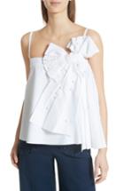 Women's Red Valentino Bow Detail Top Us / 40 It - White