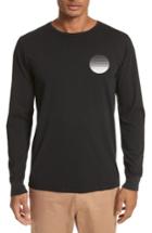 Men's Saturdays Nyc Sunset Graphic Long Sleeve T-shirt - Black
