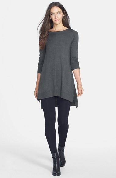 Women's Eileen Fisher Merino Jersey Tunic
