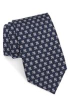 Men's Vineyard Vines 'new York Yankees' Silk Tie, Size - Blue
