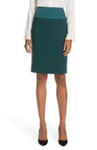 Women's Boss Vanufa Stretch Wool Suit Skirt