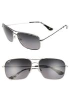 Men's Maui Jim Breezeway 63mm Polarizedplus2 Sunglasses - Silver