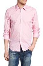 Men's Jeremy Argyle Comfort Fit Palm Print Sport Shirt - Pink