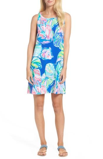 Women's Lilly Pulitzer Sophie Upf 50+ Dress, Size - Blue