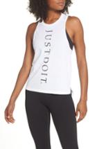 Women's Nike Miler Just Do It Running Tank - White