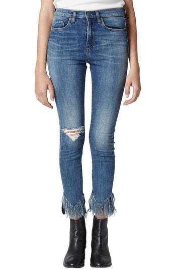 Women's Blanknyc The Great Jones Frayed Skinny Jeans - Blue