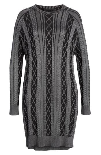Women's Atm Anthony Thomas Melillo Cable Knit Sweater Dress