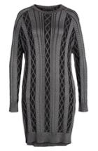 Women's Atm Anthony Thomas Melillo Cable Knit Sweater Dress
