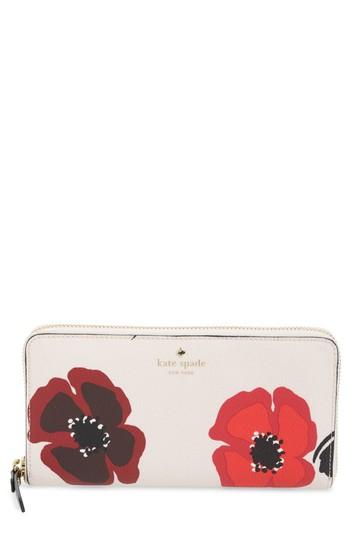 Women's Kate Spade New York Hyde Lane Poppy Michele Leather Wallet -