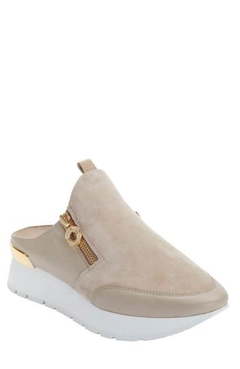 Women's Donna Karan Effie Slide Sneaker M - Beige