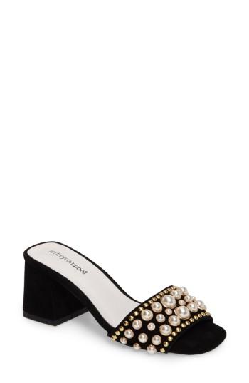 Women's Jeffrey Campbell Parr Embellished Slide Sandal