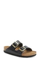 Women's Birkenstock 'arizona' Soft Footbed Sandal -6.5us / 37eu B - Black
