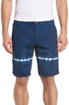 Men's Original Paperbacks Napa Tie Dye Stripe Chino Shorts - Blue