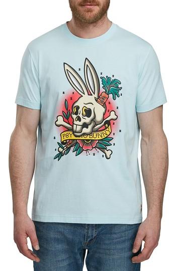 Men's Psycho Bunny Graphic T-shirt (m) - Blue