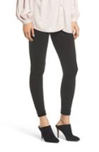 Women's Hue High Waist Brushed Ponte Leggings - Black