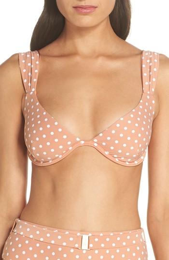 Women's Onia Allie Underwire Bikini Top - Beige
