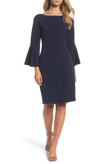 Women's Vince Camuto Bell Sleeve Sheath Dress