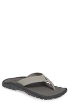 Men's Olukai Ohana Ho'okahi Flip Flop M - Grey