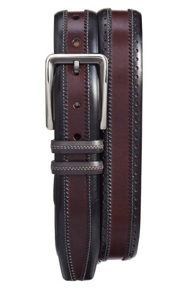 Men's Mezlan Diver Leather Belt