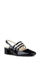 Women's Nine West Wierley Slingback Pump .5 M - Black