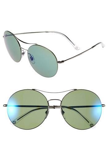 Gucci 58mm Sunglasses Ruthenium/