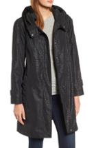 Women's Badgley Mischka Felted Embroidery Wool Blend Coat