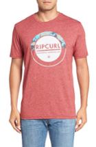 Men's Rip Curl Burst T-shirt - Red