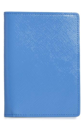 Nordstrom Leather Passport Case - Blue